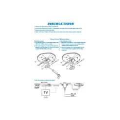 ANTENNE TV NOMADE SUPERGAIN 24,5 DB - 245 Mm 8 ANTENNE TV NOMADE SUPERGAIN 24,5 DB - 245 Mm -Paddle Wave Soldes antenne tv nomade supergain 245 db 245 mm 3