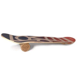 Balance Board TWOB-SPORT GRAFIK Bleu Orange -Paddle Wave Soldes balance board twob sport grafik bleu orange 2