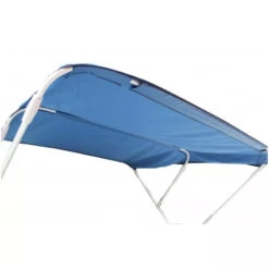 Bimini Alu Brossé 3 Arceaux - Bleu - ORANGEMARINE 185 (largeur) X 110 (hauteur) X 180 (longueur) Cm -Paddle Wave Soldes bimini alu brosse 3 arceaux bleu orangemarine 185 largeur x 110 hauteur x 180 longueur cm 4