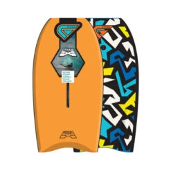 BODYBOARD FLOOD DYNAMX II TRIBAL ORANGE 42 -Paddle Wave Soldes bodyboard flood dynamx ii tribal orange 42 1