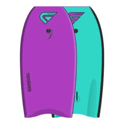 BODYBOARD FLOOD USURPER VIOLET/BLEU 37" -Paddle Wave Soldes bodyboard flood usurper violet bleu 37 1