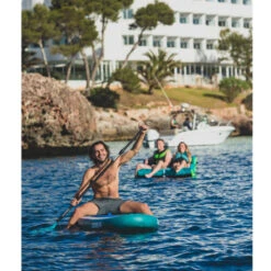 BOUEE TRACTEE JOBE KICK FLIP 2 PERSONNES -Paddle Wave Soldes bouee tractee jobe kick flip 2 personnes 4