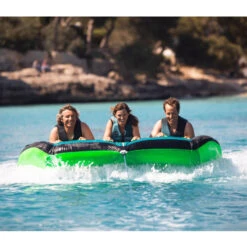 BOUEE TRACTEE JOBE REVOLVE 3 PERSONNES -Paddle Wave Soldes bouee tractee jobe revolve 3 personnes 9
