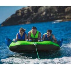 BOUEE TRACTEE JOBE SCOUT 3 PERSONNES -Paddle Wave Soldes bouee tractee jobe scout 3 personnes 6