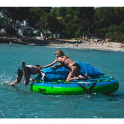 BOUEE TRACTEE JOBE SEA ESTA AVEC TOIT OUVRANT 3 PERSONNES -Paddle Wave Soldes bouee tractee jobe sea esta avec toit ouvrant 3 personnes 6