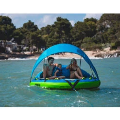 BOUEE TRACTEE JOBE SEA ESTA AVEC TOIT OUVRANT 3 PERSONNES -Paddle Wave Soldes bouee tractee jobe sea esta avec toit ouvrant 3 personnes 9