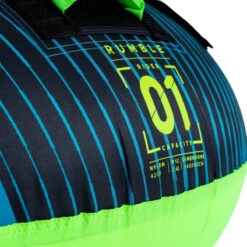 JOBE Bouee Tractee Rumble Package 1 Personne Teal -Paddle Wave Soldes bouee tractee rumble package 1 personne teal 2