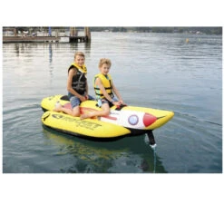 BOUEE TRACTEE SPINERA ROCKET 2 PERSONNES -Paddle Wave Soldes bouee tractee spinera rocket 2 personnes 4