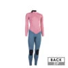COMBINAISON ION AMAZE CORE SEMIDRY 4/3 BACKZIP FEMME 2021 ROSE -Paddle Wave Soldes combinaison ion amaze core semidry 4 3 backzip femme 2021 rose