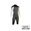COMBINAISON ION ELEMENT OVERKNEE 4/3 BACKZIP 2021 OLIVE/BLANC/NOIR -Paddle Wave Soldes combinaison ion element overknee 4 3 backzip 2021 olive blanc noir