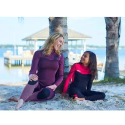 COMBINAISON JOBE VICTORIA 3/2 MM FEMME BORDEAUX S -Paddle Wave Soldes combinaison jobe victoria 3 2 mm femme bordeaux s 2