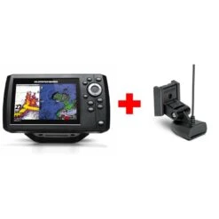 Combinés Sondeurs-gps Helix 5 G3 2d Ds Chirp Sonde Ta - Humminbird -Paddle Wave Soldes combines sondeurs gps helix 5 g3 2d ds chirp sonde ta humminbird 1