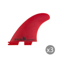Dérives Surf FCS II Accelerator Neo Glass Large Rouge Set De 3 THRUSTER -Paddle Wave Soldes derives surf fcs ii accelerator neo glass large rouge set de 3 thruster 3 1