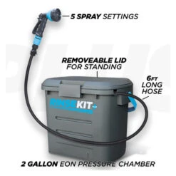 Douche Mobile Rinsekit Plus 7.6l 11 Douche Mobile Rinsekit Plus 7.6l -Paddle Wave Soldes douche mobile rinsekit plus 76l 4