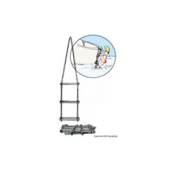 ECHELLE CORDE 3 Marches -Paddle Wave Soldes echelle corde 3 marches 2