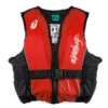 GILET AQUADESIGN OUTDOOR CLUB 70N ROUGE/NOIR -Paddle Wave Soldes gilet aquadesign outdoor club 70n rouge noir