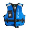 GILET AQUADESIGN SLIDER 50N BLANC/BLEU -Paddle Wave Soldes gilet aquadesign slider 50n blanc bleu