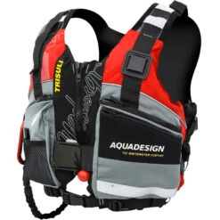 GILET AQUADESIGN TRISULI 70N ROUGE -Paddle Wave Soldes gilet aquadesign trisuli 70n rouge 2