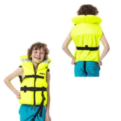 GILET DE FLOTTABILITE JOBE COMFORT BOATING JAUNE ENFANT -Paddle Wave Soldes gilet de flottabilite jobe comfort boating jaune enfant 1