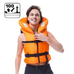 GILET DE SAUVETAGE JOBE COMFORT BOATING VEST ORANGE -Paddle Wave Soldes gilet de sauvetage jobe comfort boating vest orange 1
