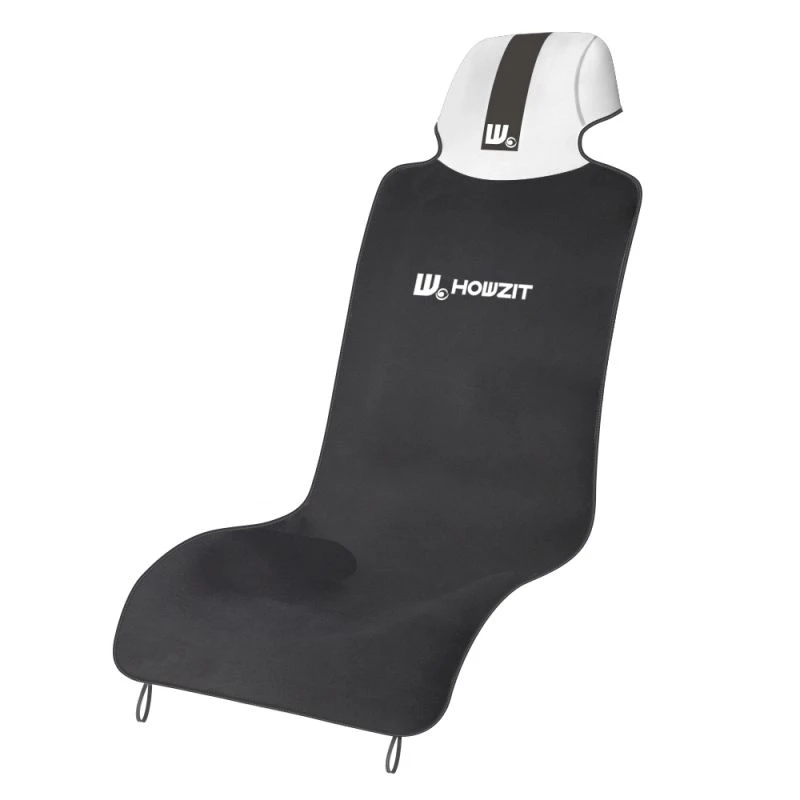 Housse De Siège Voiture En Neoprene Howzit - Noir/blanc 3 Housse De Siège Voiture En Neoprene Howzit - Noir/blanc