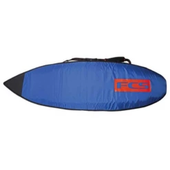 HOUSSE FCS CLASSIC FUNBOARD BLEU/BLANC 8.0 -Paddle Wave Soldes housse fcs classic funboard bleu blanc 80 1