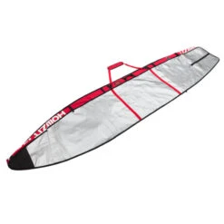 HOUSSE HOWZIT SUP RACE GRIS/ROUGE 12.6 -Paddle Wave Soldes housse howzit sup race gris rouge 126 6