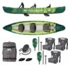 KAYAK AQUA MARINA RIPPLE 3 PERSONNES 370 -Paddle Wave Soldes kayak aqua marina ripple 3 personnes 370