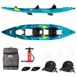 KAYAK AQUA MARINA STEAM 412 2 PERSONNES 2023 -Paddle Wave Soldes kayak aqua marina steam 412 2 personnes 2022 1