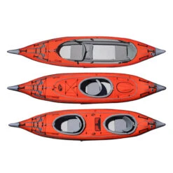 KAYAK GONFLABLE ADVANCED ELEMENTS FRAME CONVERTIBLE ELITE ROUGE -Paddle Wave Soldes kayak gonflable advanced elements frame convertible elite rouge 5