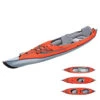 KAYAK GONFLABLE ADVANCED ELEMENTS FRAME CONVERTIBLE ROUGE -Paddle Wave Soldes kayak gonflable advanced elements frame convertible rouge