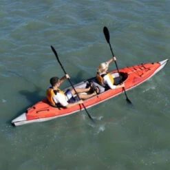 KAYAK GONFLABLE ADVANCED ELEMENTS FRAME CONVERTIBLE ROUGE -Paddle Wave Soldes kayak gonflable advanced elements frame convertible rouge 6