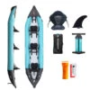 Kayak Gonflable Aqua Design Koloa 400 -Paddle Wave Soldes kayak gonflable aqua design koloa 400