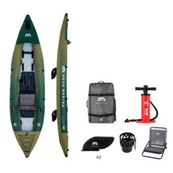 KAYAK GONFLABLE AQUA MARINA CALIBER PECHE 15 KAYAK GONFLABLE AQUA MARINA CALIBER PECHE -Paddle Wave Soldes kayak gonflable aqua marina caliber peche 1