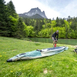 KAYAK GONFLABLE AQUA MARINA CALIBER PECHE 16 KAYAK GONFLABLE AQUA MARINA CALIBER PECHE -Paddle Wave Soldes kayak gonflable aqua marina caliber peche 2