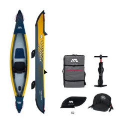 KAYAK GONFLABLE AQUA MARINA TOMAHAWK AIR-K 1P 2023 -Paddle Wave Soldes kayak gonflable aqua marina tomahawk air k 1p 2023 1