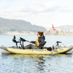 Advanced Elements KAYAK GONFLABLE STRAITEDGE ANGLER PRO -Paddle Wave Soldes kayak gonflable straitedge angler pro 4