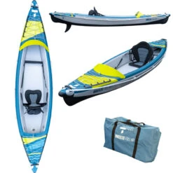 Paddle Wave Soldes -Paddle Wave Soldes kayak gonflable tahe air breeze full hp 1 1