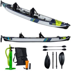 KAYAK GONFLABLE TAHE AIR BREEZE FULL HP2 PRO -Paddle Wave Soldes kayak gonflable tahe air breeze full hp2 pro 1