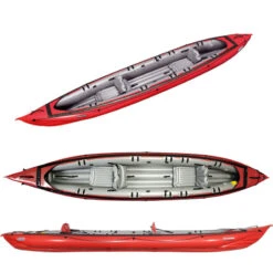 KAYAK GUMOTEX SEAWAVE ROUGE -Paddle Wave Soldes kayak gumotex seawave rouge 1