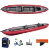 KAYAK GUMOTEX SOLAR ROUGE 2 PLACES MODELE 2022 -Paddle Wave Soldes kayak gumotex solar rouge 2 places