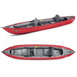 KAYAK GUMOTEX THAYA 2 PLACES CONVERTIBLE ROUGE -Paddle Wave Soldes kayak gumotex thaya 2 places convertible rouge 1