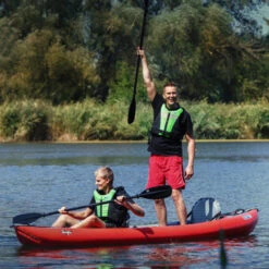 KAYAK GUMOTEX THAYA 2 PLACES CONVERTIBLE ROUGE -Paddle Wave Soldes kayak gumotex thaya 2 places convertible rouge 7