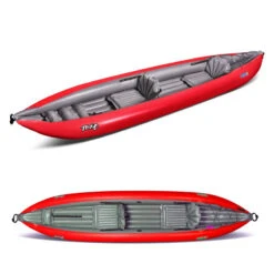 KAYAK GUMOTEX TWIST 2/1 CONVERTIBLE NITRILON ROUGE -Paddle Wave Soldes kayak gumotex twist 2 1 convertible nitrilon rouge 1