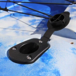 KAYAK MARGOUILLET SIT ON TOP 1 PLACE ANGLER BLEU ET BLANC -Paddle Wave Soldes kayak margouillet sit on top 1 place angler bleu et blanc 2