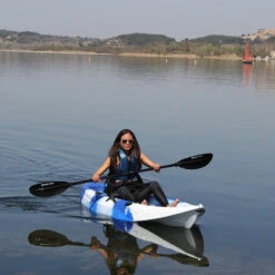 KAYAK MARGOUILLET SIT ON TOP 1 PLACE ANGLER BLEU ET BLANC -Paddle Wave Soldes kayak margouillet sit on top 1 place angler bleu et blanc 7