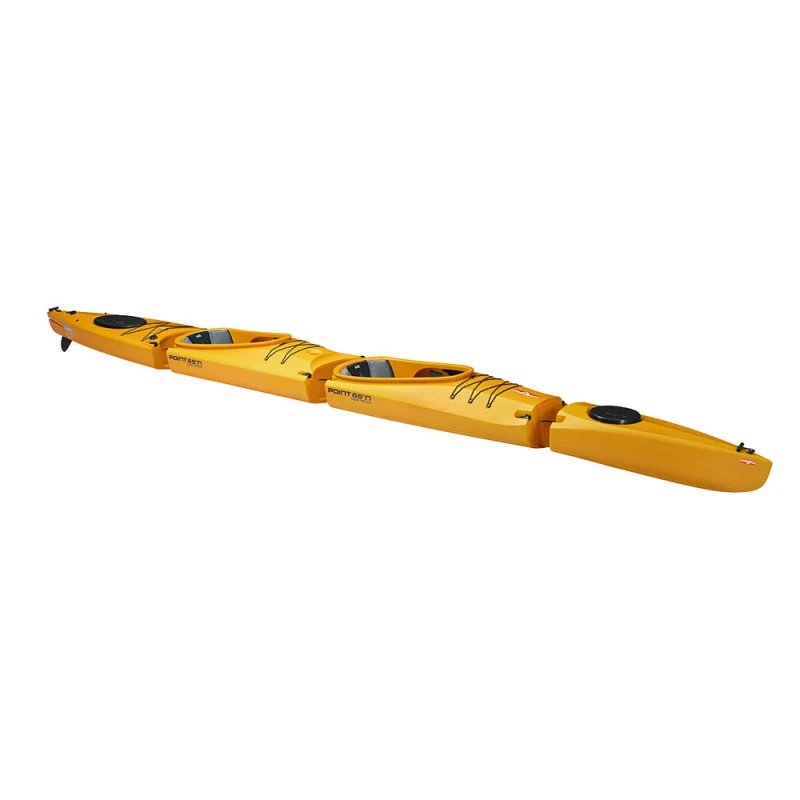 KAYAK MODULABLE POINT 65°N MERCURY GTX DUO JAUNE 4 KAYAK MODULABLE POINT 65°N MERCURY GTX DUO JAUNE – Image 2