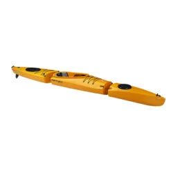 KAYAK MODULABLE POINT 65°N MERCURY GTX SOLO JAUNE -Paddle Wave Soldes kayak modulable point 65n mercury gtx solo jaune 1