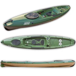 Kayak Rigide Tahe Java Fishing -Paddle Wave Soldes kayak rigide tahe java fishing 1