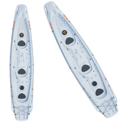 Kayak Rigide Tahe Kalao Gris -Paddle Wave Soldes kayak rigide tahe kalao gris 1